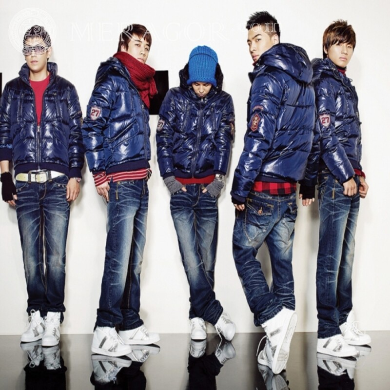 Foto de avatar de miembros de Big Bang Músicos, bailarines Asiáticos Chicos Celebridades