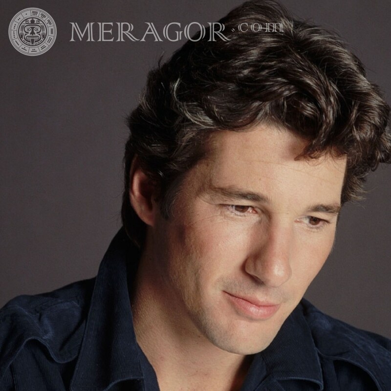 Young Richard Gere on avatar Celebrities For VK Faces, portraits Faces of guys