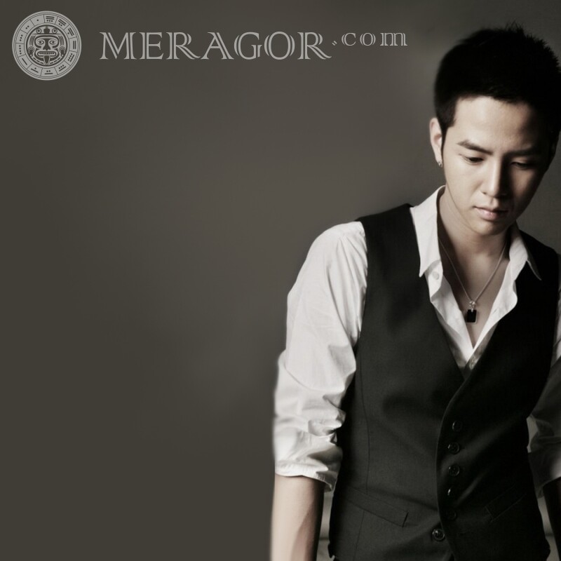 Foto de cara coreano na foto do perfil | 0 Rapazes Аsiáticos Negócios Para VK