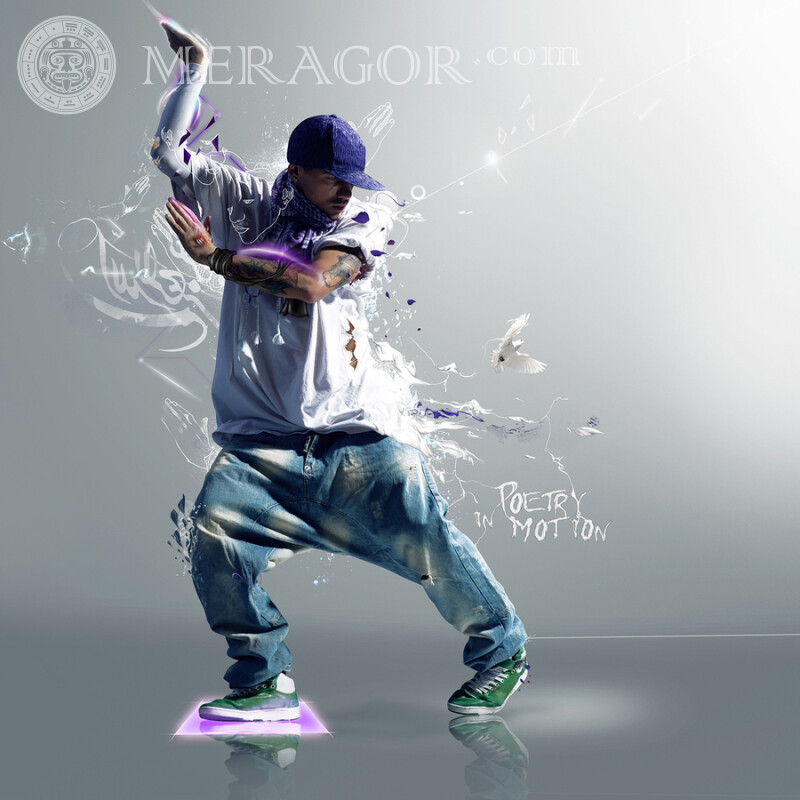 Photo of the dancer download to your avatar Musicians, Dancers In a cap Guys
