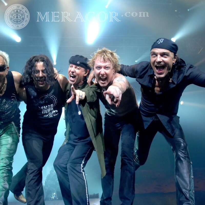 Музиканти Scorpions на аватарку Музиканти, Танцюристи Чоловічий Знаменитості