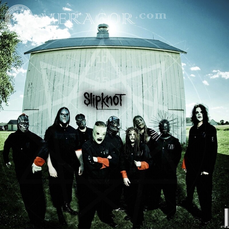 Музыканты Slipknot фото на аву Музиканти, Танцюристи У масці Знаменитості