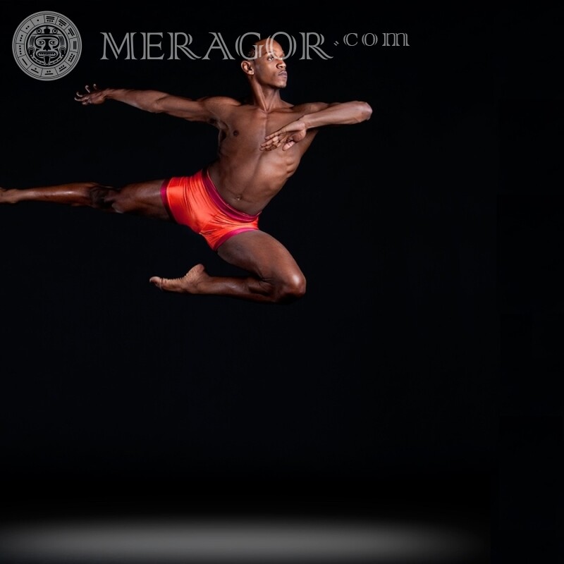Moderner Tänzer auf Avatar herunterladen Musiker, Tänzer Schwarze Junge