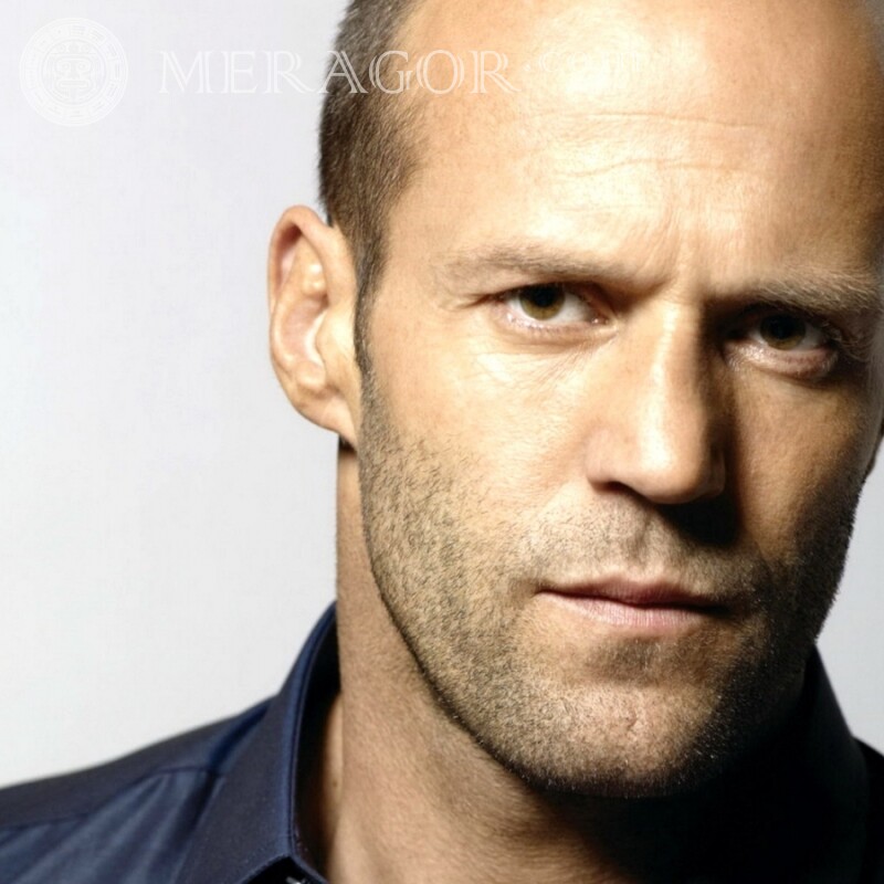 Foto von Jason Statham für Profilbild Prominente Für VK Gesichter, Porträts Gesichter von Männern