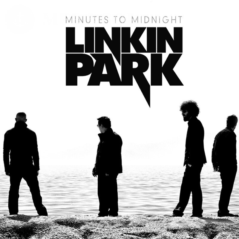 Музиканти Linkin Park картинка на аватарку Музиканти, Танцюристи Силует