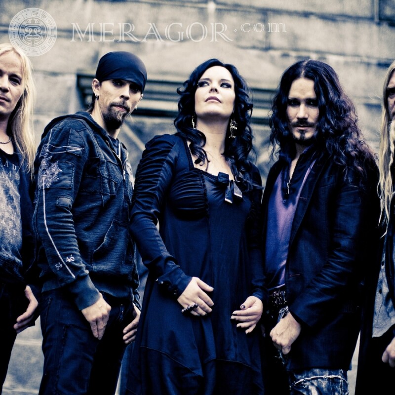 Музыканты Nightwish фото на аву Músicos, dançarinos Celebridades