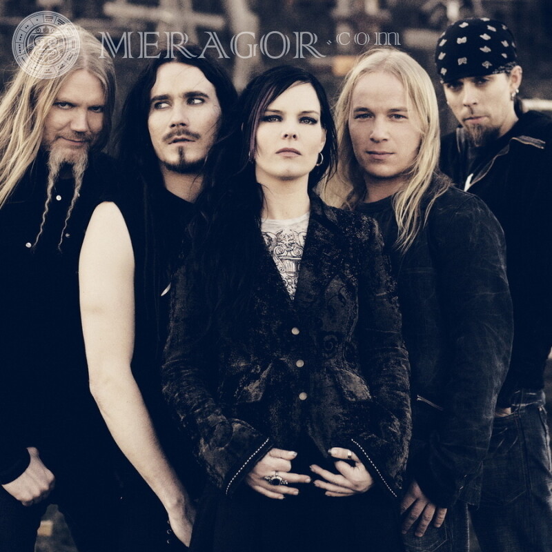 Музыканты Nightwish фото на аву скачать Músicos, dançarinos Celebridades