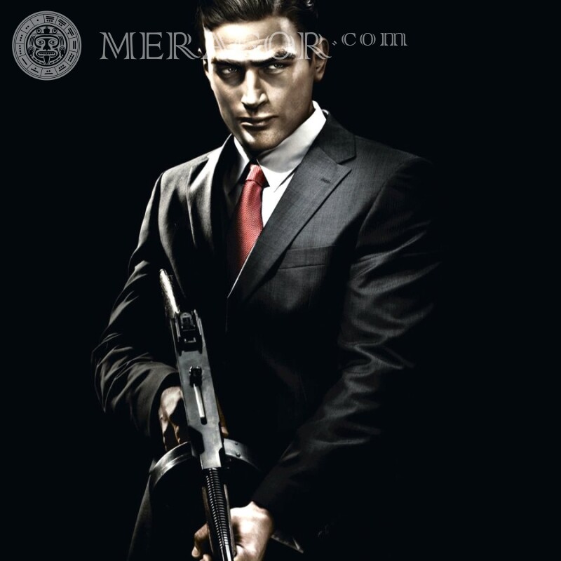 Télécharger l'avatar de la mafia Mafia Tous les matchs Avec arme