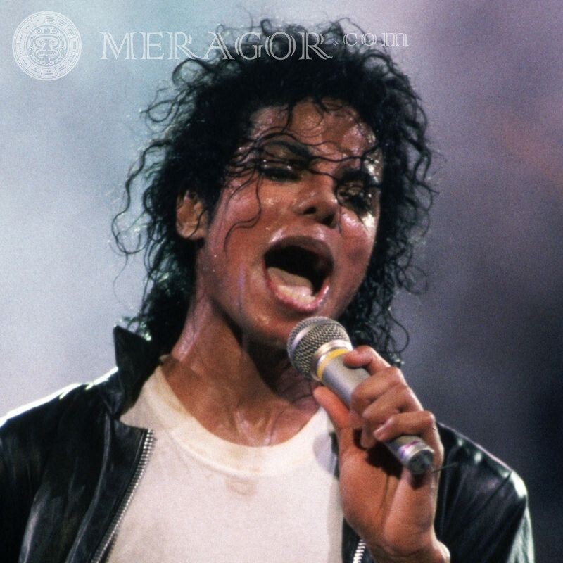 Майкл Джексон фото для аватара Знаменитости Лица, портреты Мужики