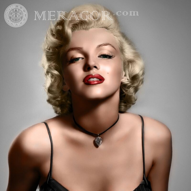 Avatares de celebridades de Marilyn Monroe Celebridades Loira Glamorous Mulheres