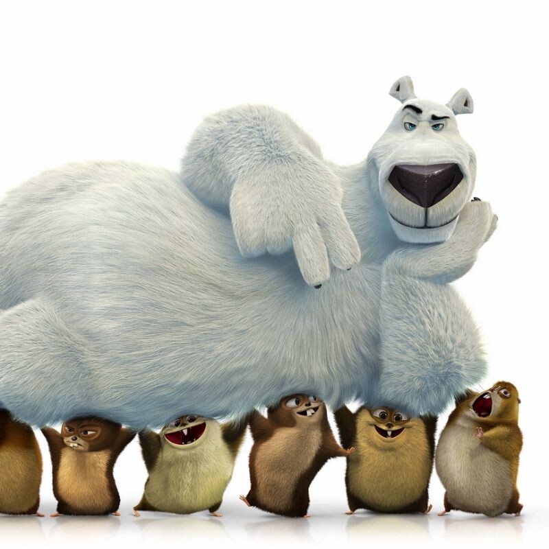 Urso polar no avatar VKontakte Animais engraçados Os ursos Desenhos animados Stim
