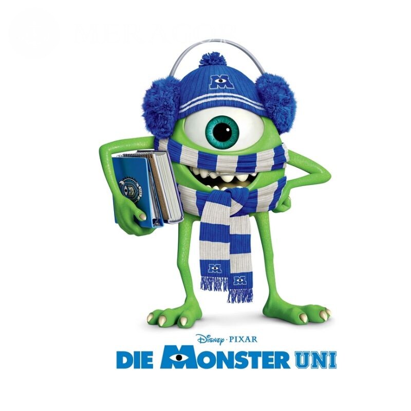 Imagem de avatar da universidade de monstros Desenhos animados