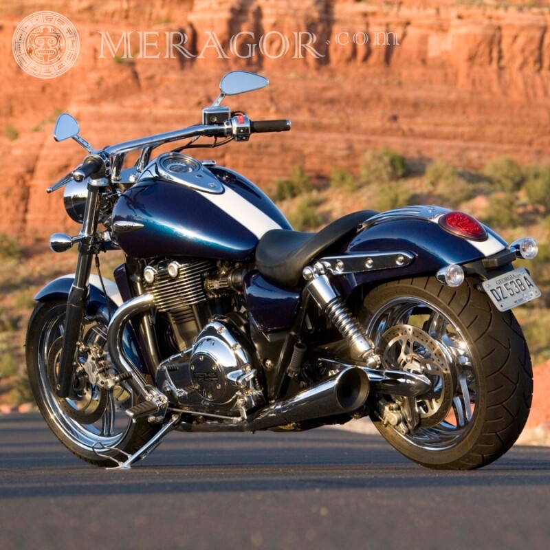 Télécharger la photo pour la moto d'avatar gratuitement pour un mec Velo, Motorsport Transport