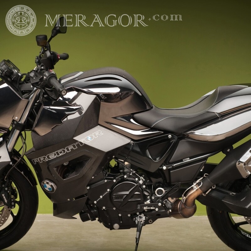 Laden Sie das Foto eines Motorrad-Avatars kostenlos für einen Kerl herunter Velo, Motorsport Transport