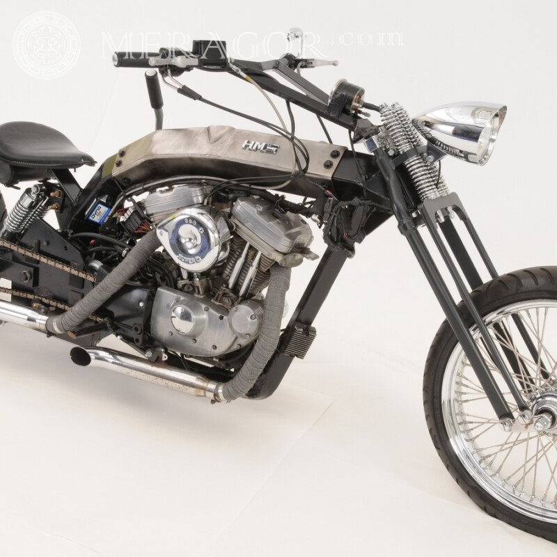 Téléchargez une photo de moto pour un gars sur un avatar Velo, Motorsport Transport