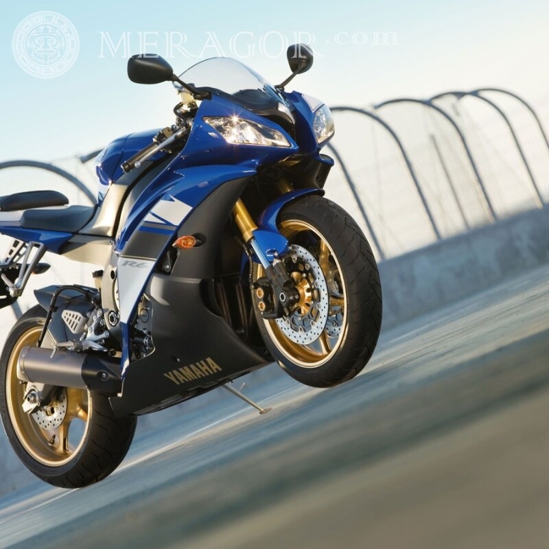 Baixe a foto do avatar de uma motocicleta Velo, Motorsport  Transporte