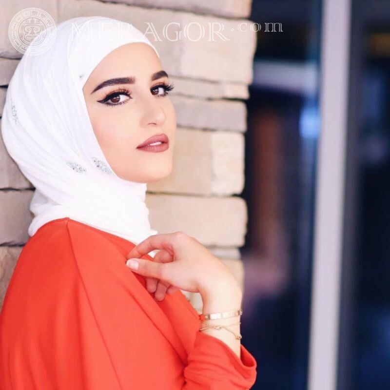 Hermosas imágenes de avatar de mujeres musulmanas para niñas Árabe, musulmán