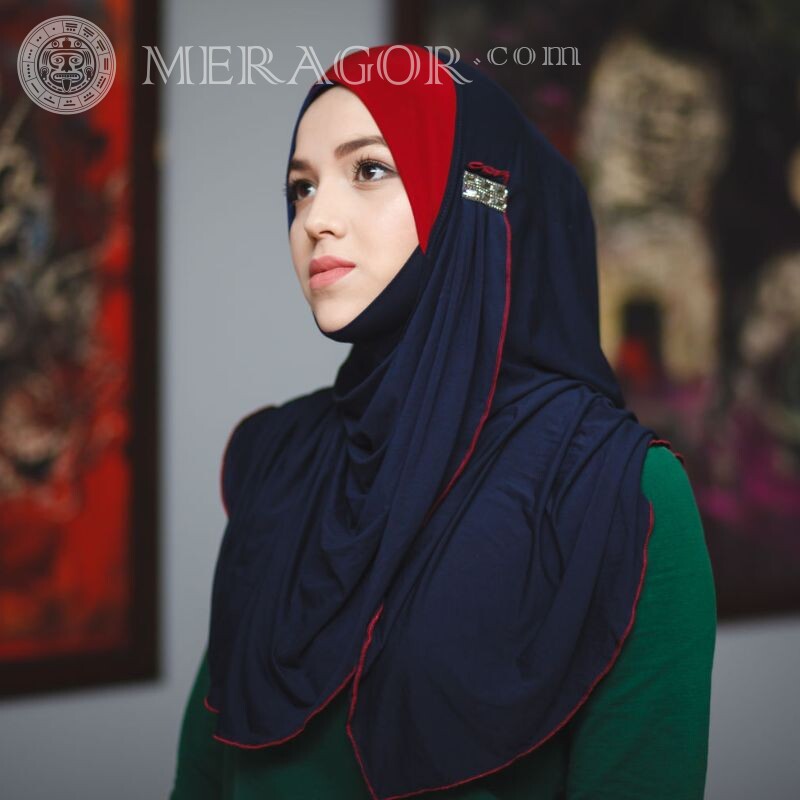 Schöne Fotos mit muslimischen Frauen Araber, Muslime