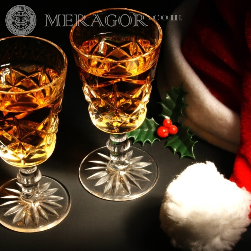 Let's drink to the New Year avatar Holidays New Year