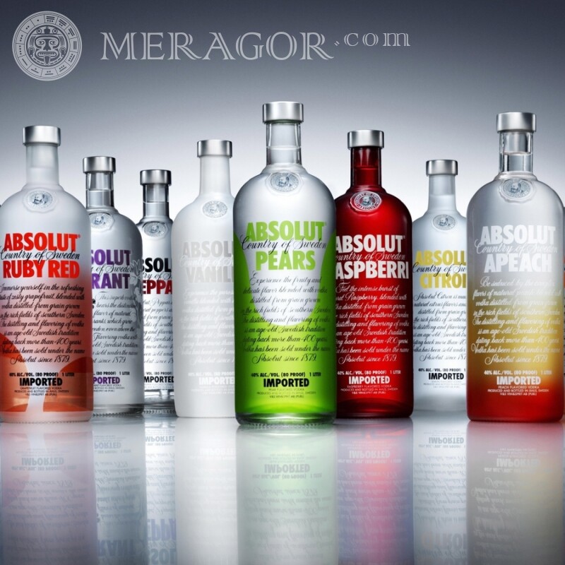 Vodka Absolut photo sur avatar Logos