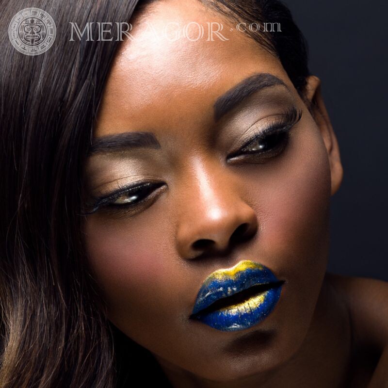 Schöne Fotos von schwarzen Frauen Schwarze Glamourös Gesichter, Porträts
