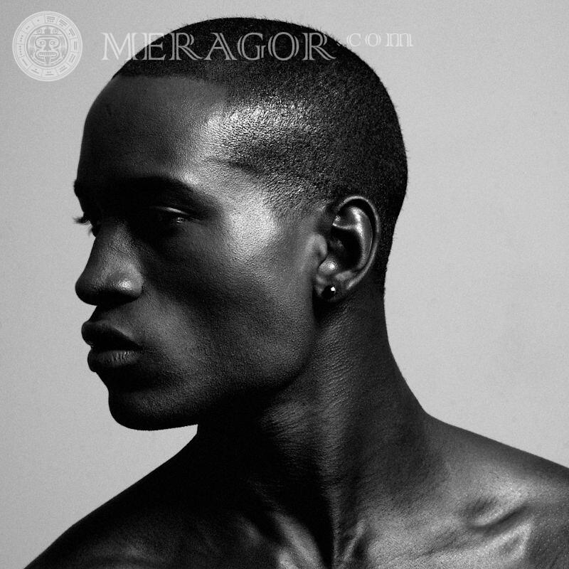 Avatar com negro Negros Pessoa, retratos Rostos de rapazes