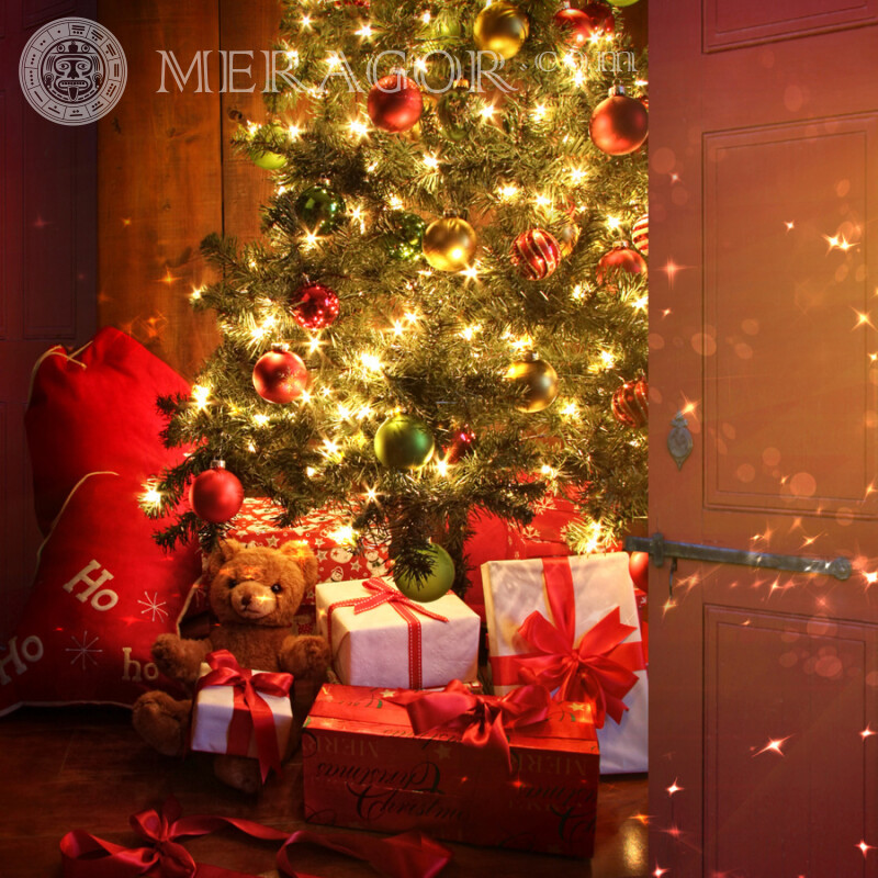 Download do avatar da árvore de natal | 1 Feriados Para o ano novo