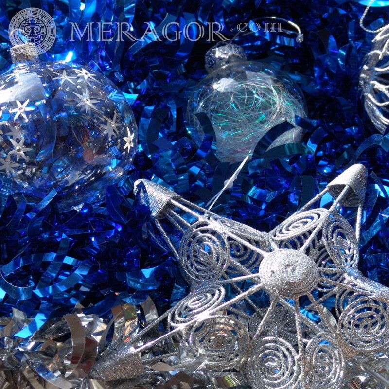 Christmas decorations for new year avatar Holidays New Year