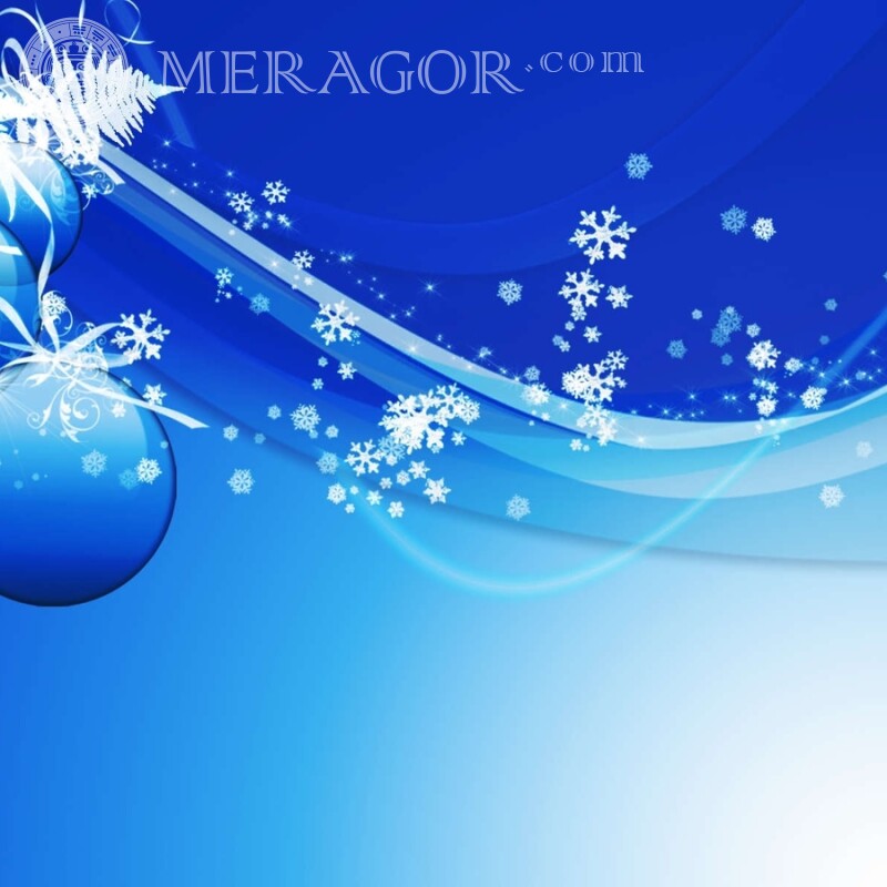 Fondo azul navidad Fiesta Para el año nuevo