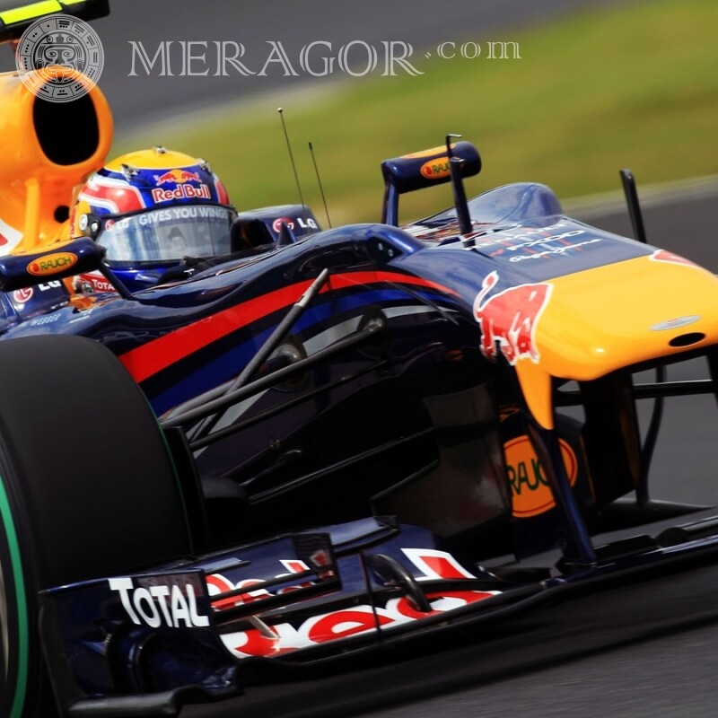 Photo de la course de Formule 1 sur la photo de profil Les voitures Transport Course