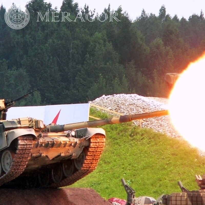 Завантажити фото на аватарку безкоштовно танк Військова техніка Транспорт