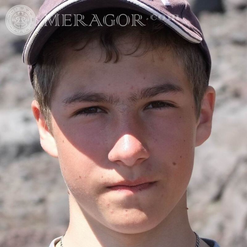 Descargar avatar de cara de niño Rostros de niños Europeos Rusos Ucranianos