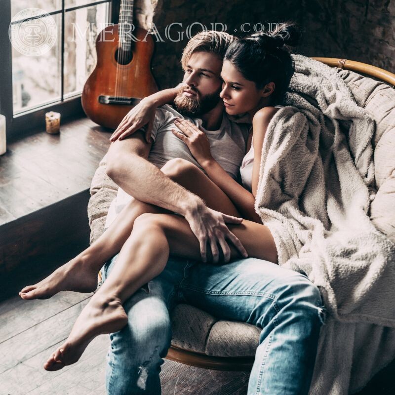 Beautiful photo for icon guy and girl cuddling Love Boy with girl