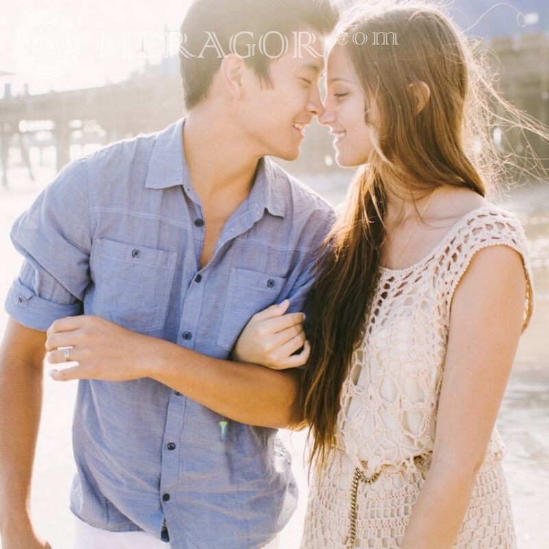 Guy et fille belle photo sur avatar Amour Mec avec une fille