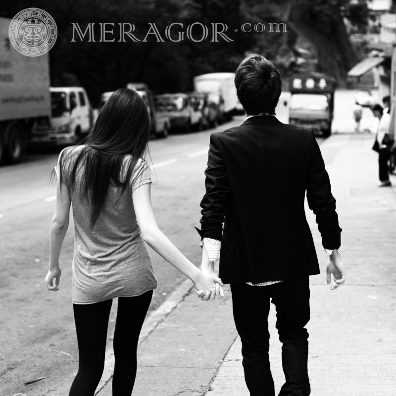Foto de menino e menina na parte de trás do download O amor O cara com a menina