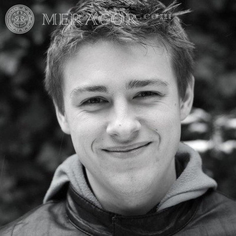Foto de cara bonito no avatar | 1 Pessoa, retratos Rapazes Preto e branco