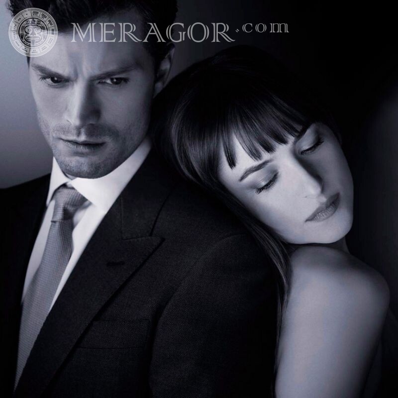 50 shades of gray picture for icon Anastacia and Christian From films