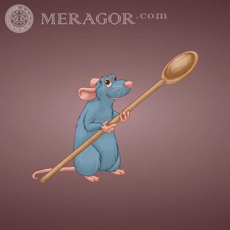 Ratatouille en avatar Caricaturas