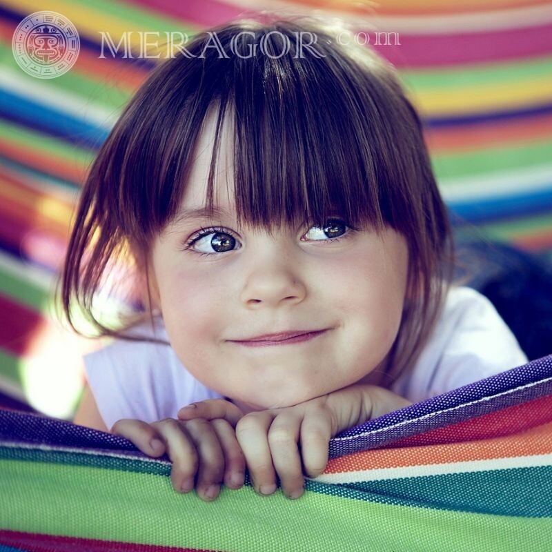 Beautiful avatars with children girls Faces of small girls Babies Small girls Faces, portraits