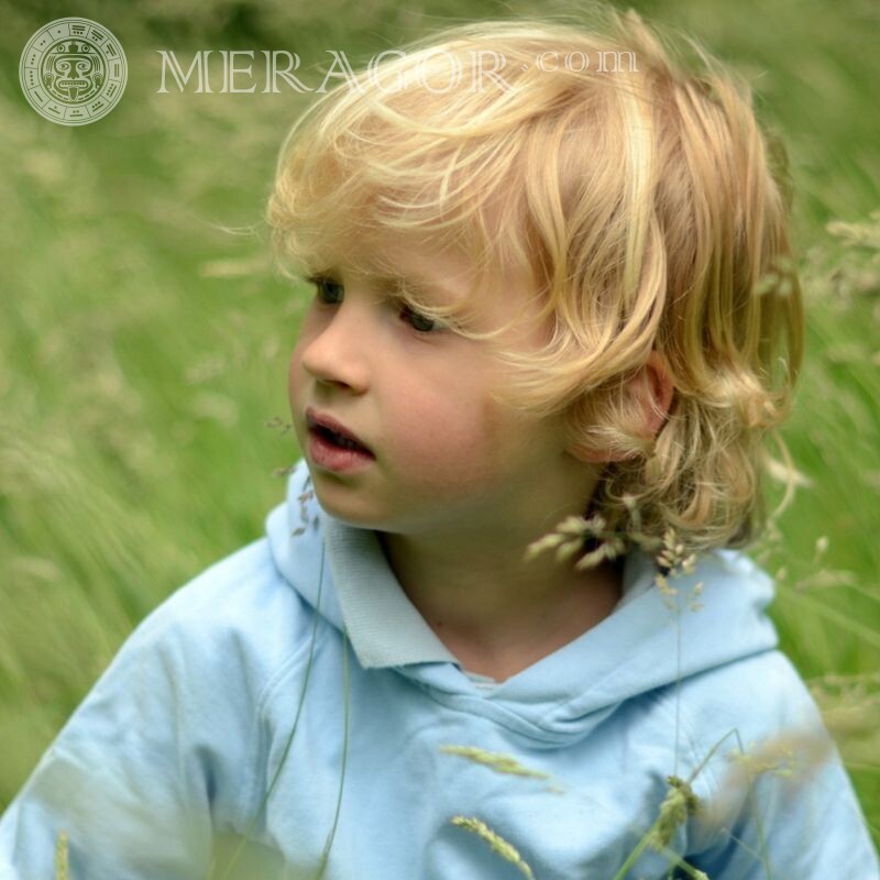 Фото мальчика ребенка для аватара Детские Мальчики Лица, портреты