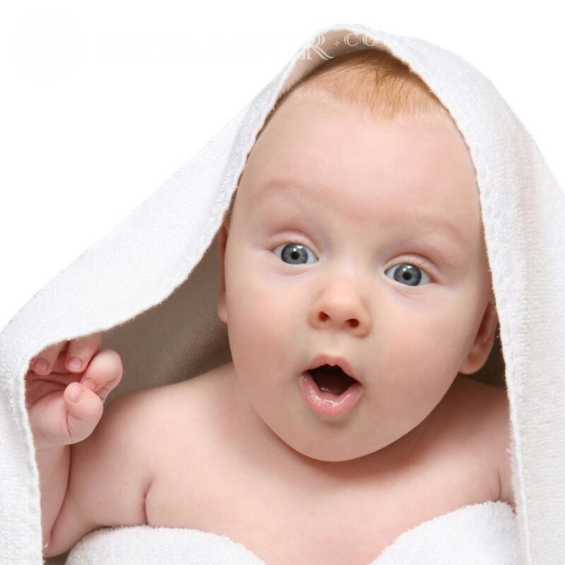 Lindo avatar de bebê com bebê Rostos de bebês Infantis Pessoa, retratos