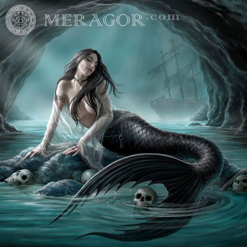 Picture with a mermaid download for avatar Mermaids