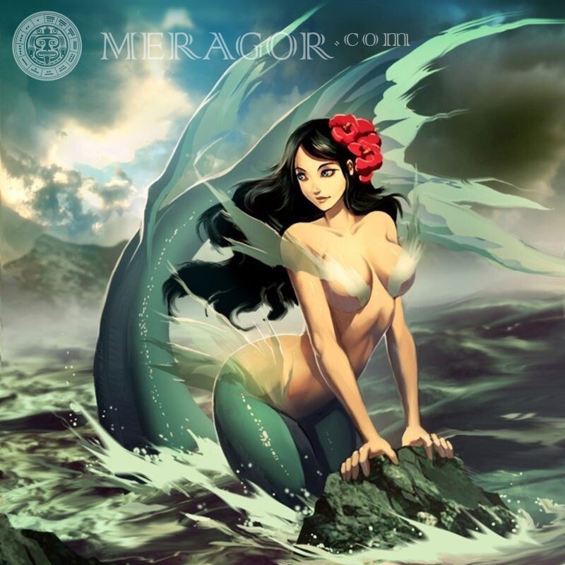 Descargar imagen de sirena para avatar Sirenas