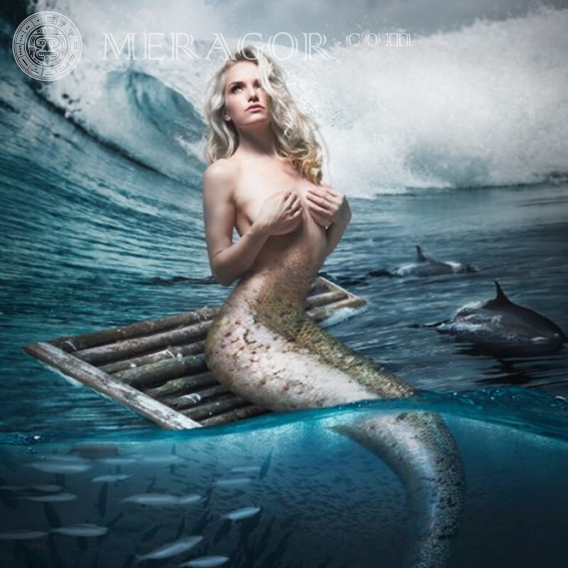 Sirène sexy sur avatar YouTube Sirènes Érotique