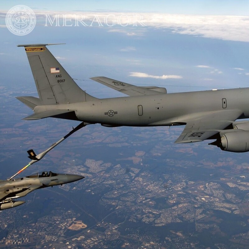 Téléchargement gratuit pour un avatar pour un mec une photo d'un avion militaire Équipement militaire Transport