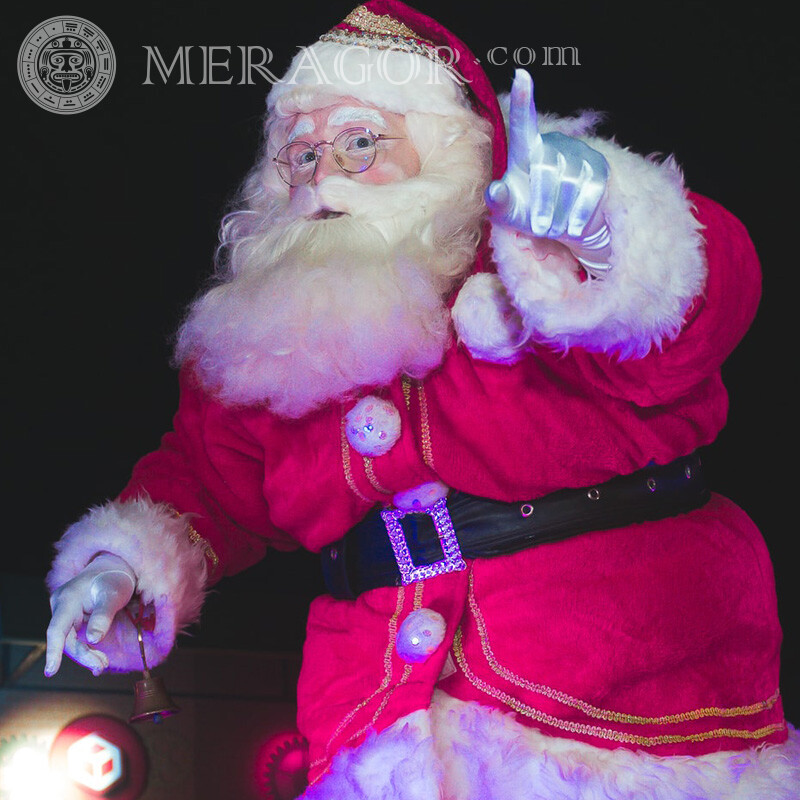 Toy santa claus Santa Claus New Year Holidays