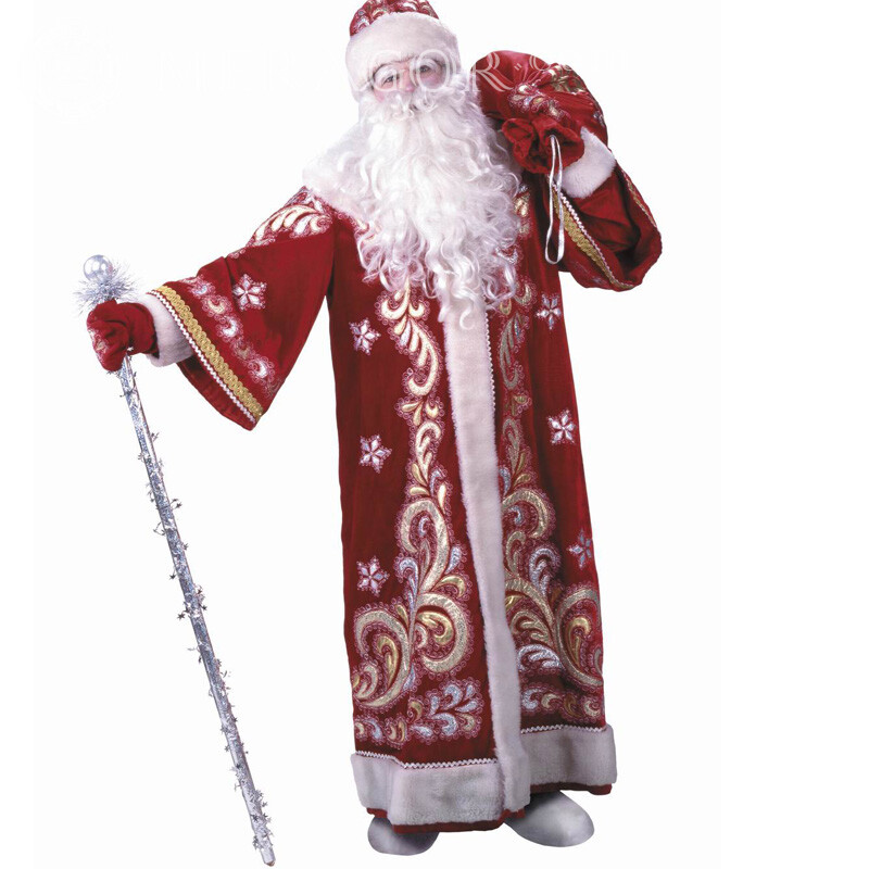 Photo du Père Noël de Morozko Père Noël de Nouvel an Fêtes