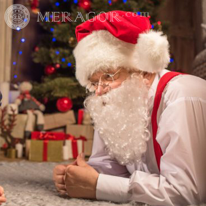 Fotos de Papá Noel en Instagram Papá Noel Para el año nuevo Fiesta