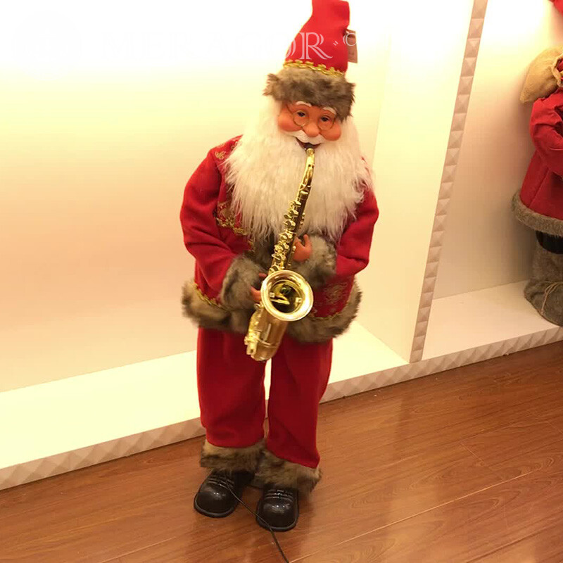 Santa Claus Toy clip art Santa Claus New Year Holidays