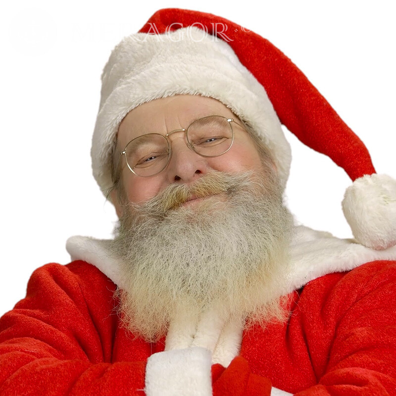 Image de chapeau de père Noël Père Noël de Nouvel an Fêtes